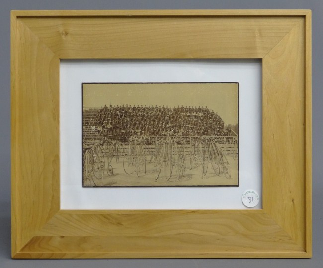 19th c. Photograph grandstand