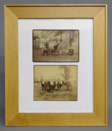 19th c. Photograph lot (2)