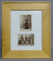 19th c. Photography lot: cabin