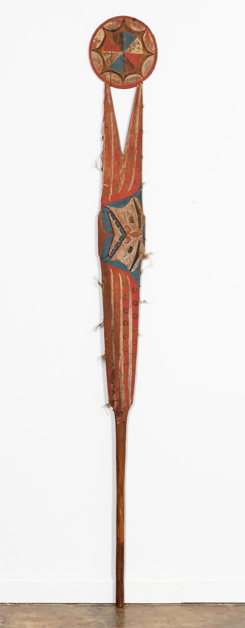 19TH C. PNW COAST CARVED &