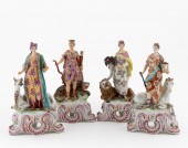 19TH C. PORCELAIN ALLEGORICAL