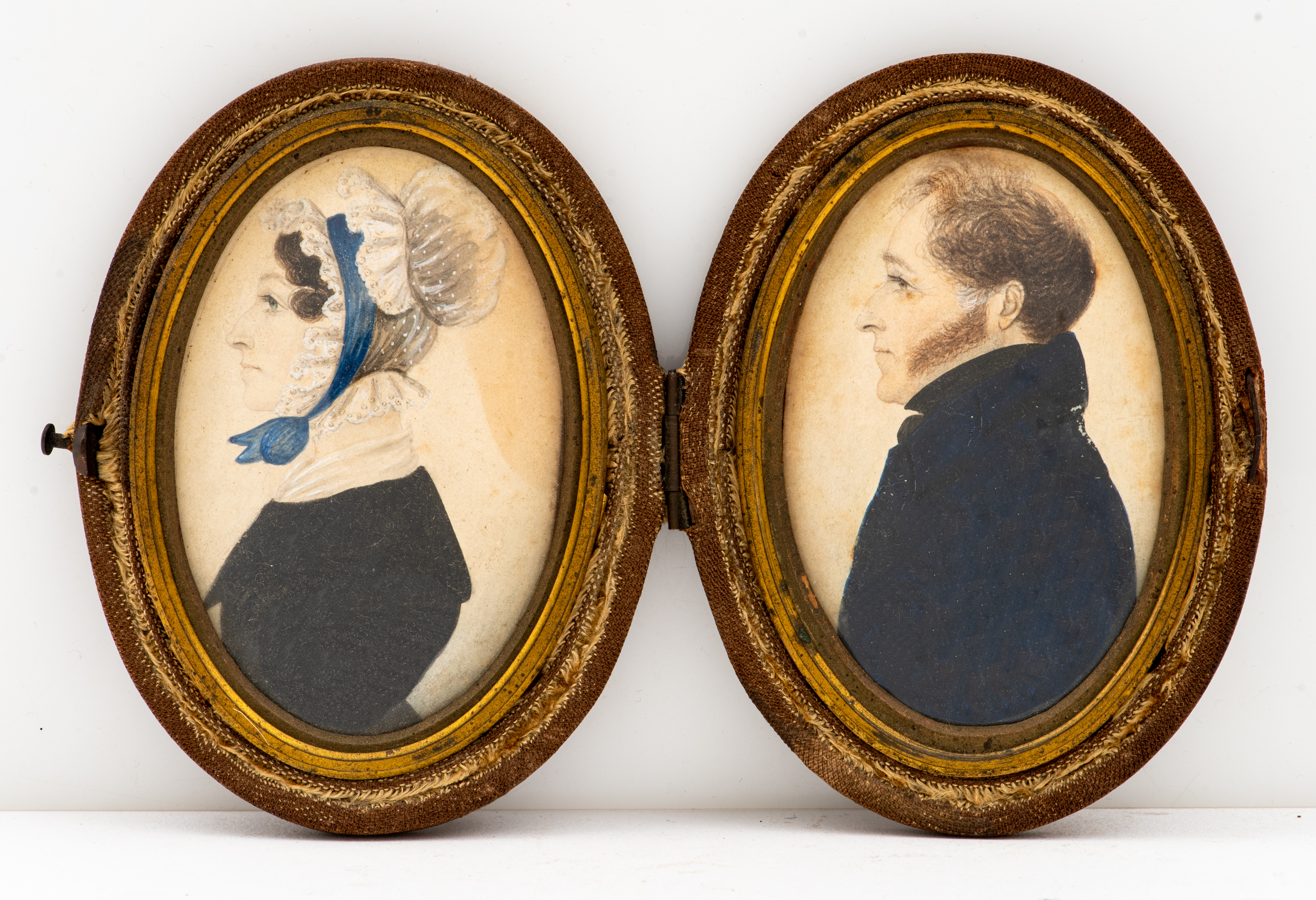 19TH C PORTRAIT MINIATURES OF