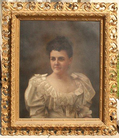 19TH C PORTRAIT OF MARIA HILLIARD