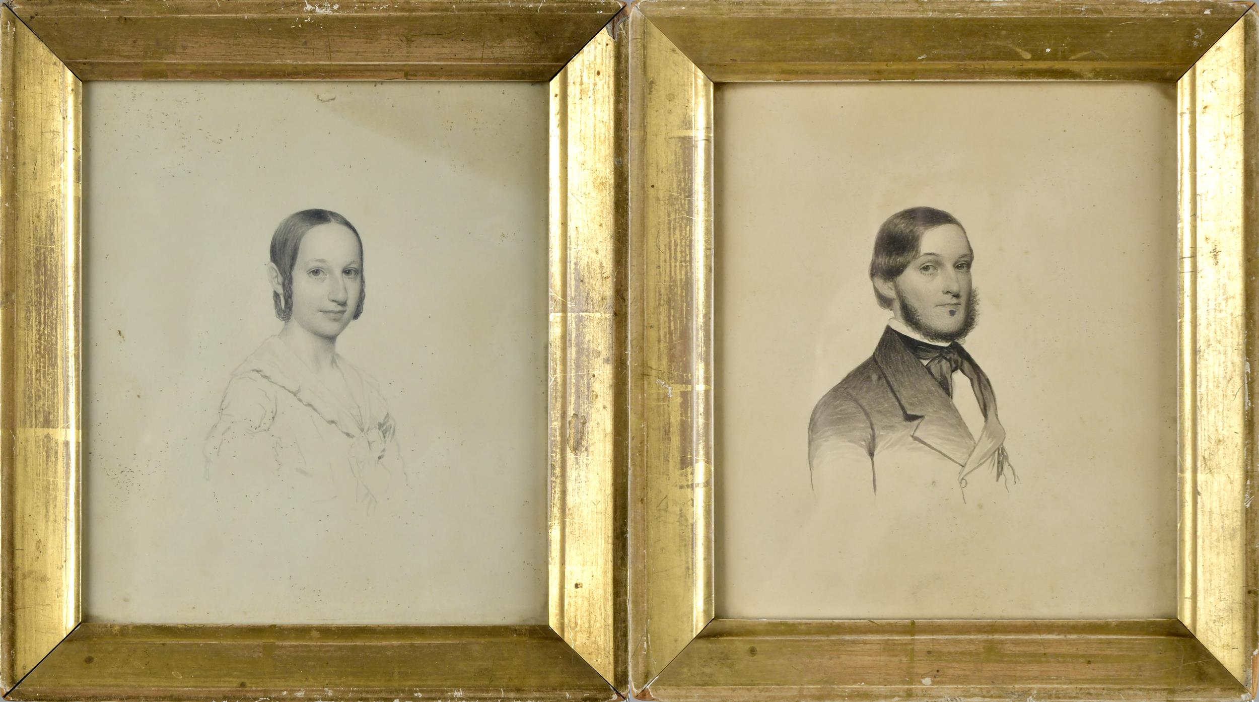 19TH C. PORTRAITS, HELEN &