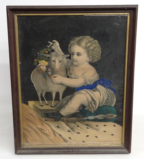 19th c. print ''Innocence''.
