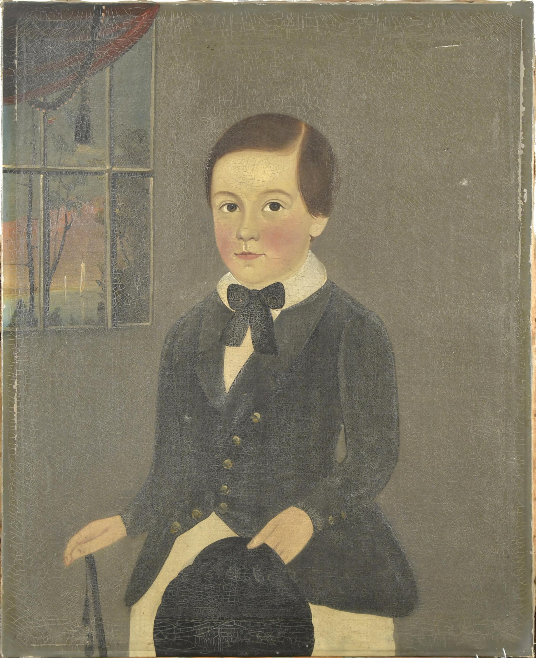 19TH C. PRIOR/HAMBLIN SCHOOL O/C