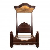 19TH C. PRUDENT MALLARD WALNUT