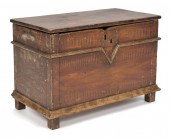 19TH C. QUEBEC GRAIN PAINTED C