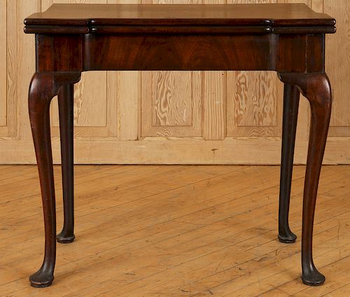 19TH C. QUEEN ANNE MAHOGANY GATE