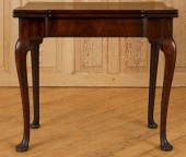 19TH C. QUEEN ANNE MAHOGANY GA