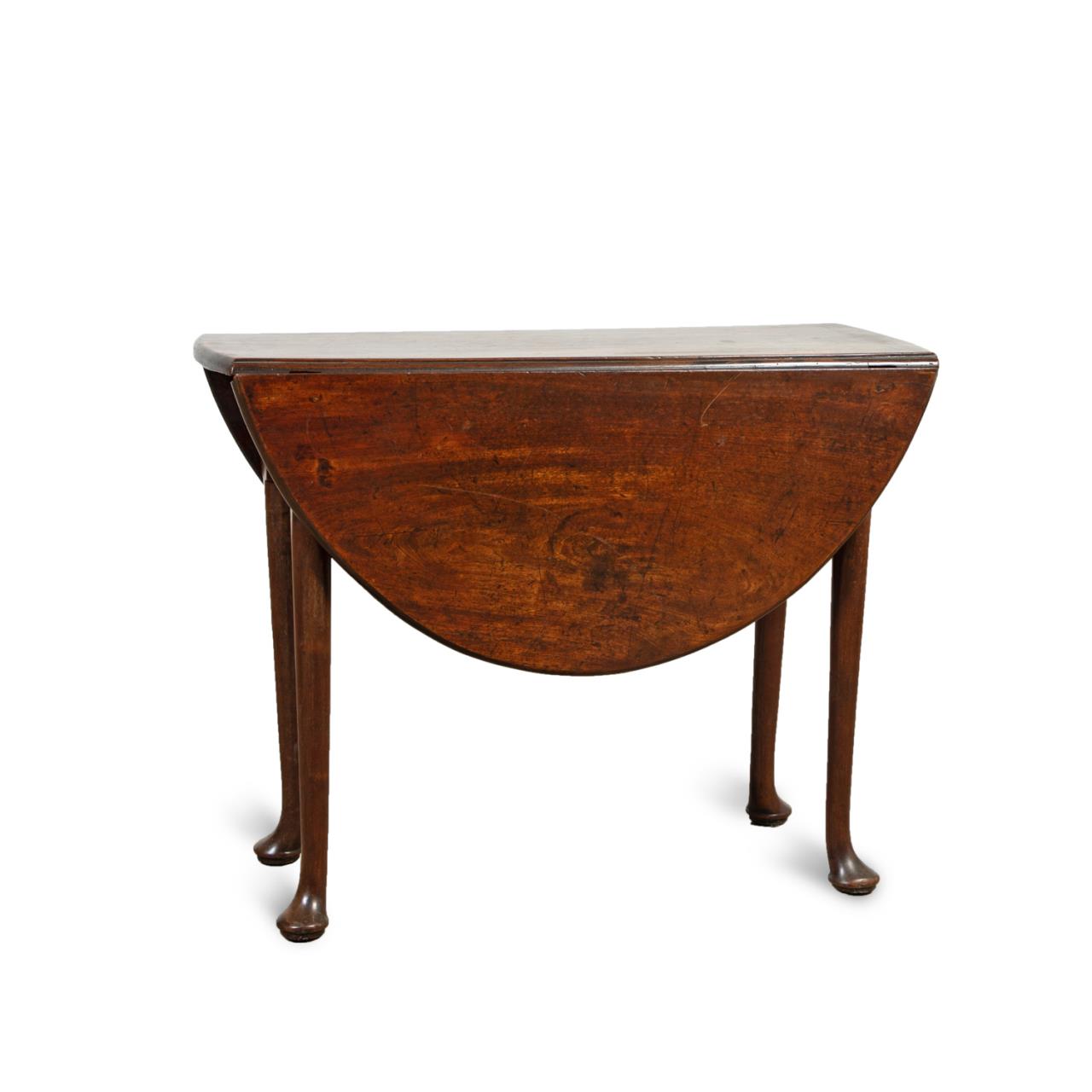 19TH C. QUEEN ANNE STYLE MAHOGANY