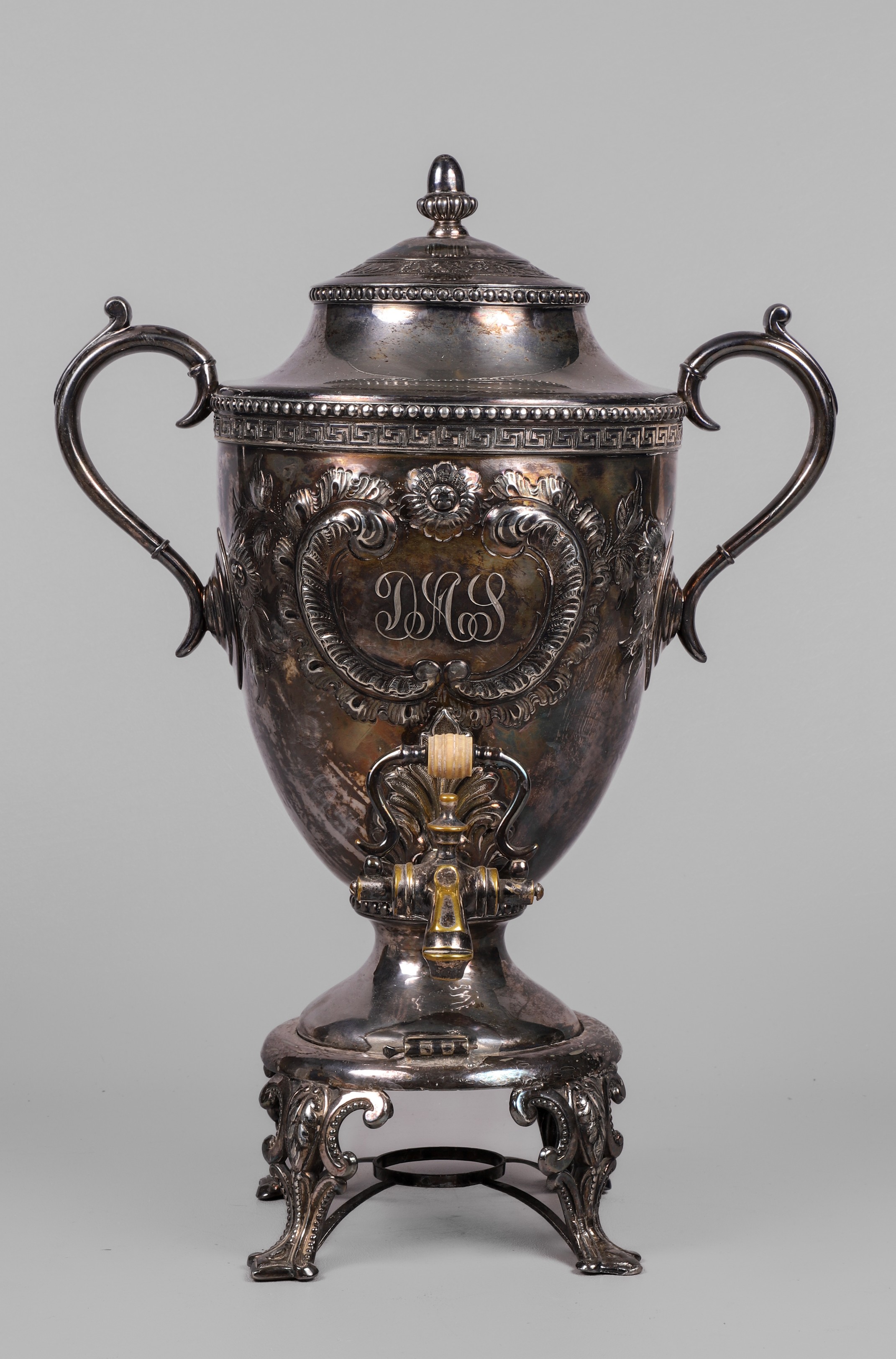 19th C Reed and Barton drink