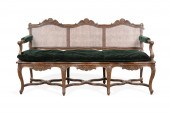 19TH C. REGENCE STYLE CANED WA