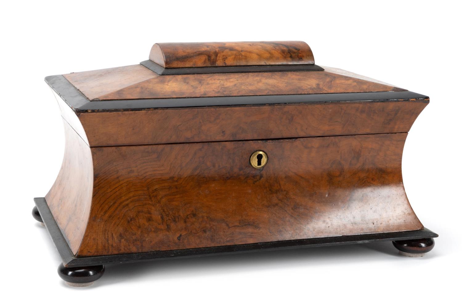 19TH C. REGENCY BURLWOOD AND