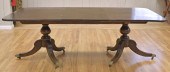 19TH C. REGENCY  DOUBLE PEDEST