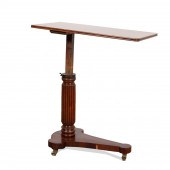 19TH C. REGENCY MAHOGANY ADJUS