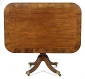 19TH C. REGENCY MAHOGANY BREAK