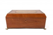 19TH C. REGENCY MARQUETRY INLA