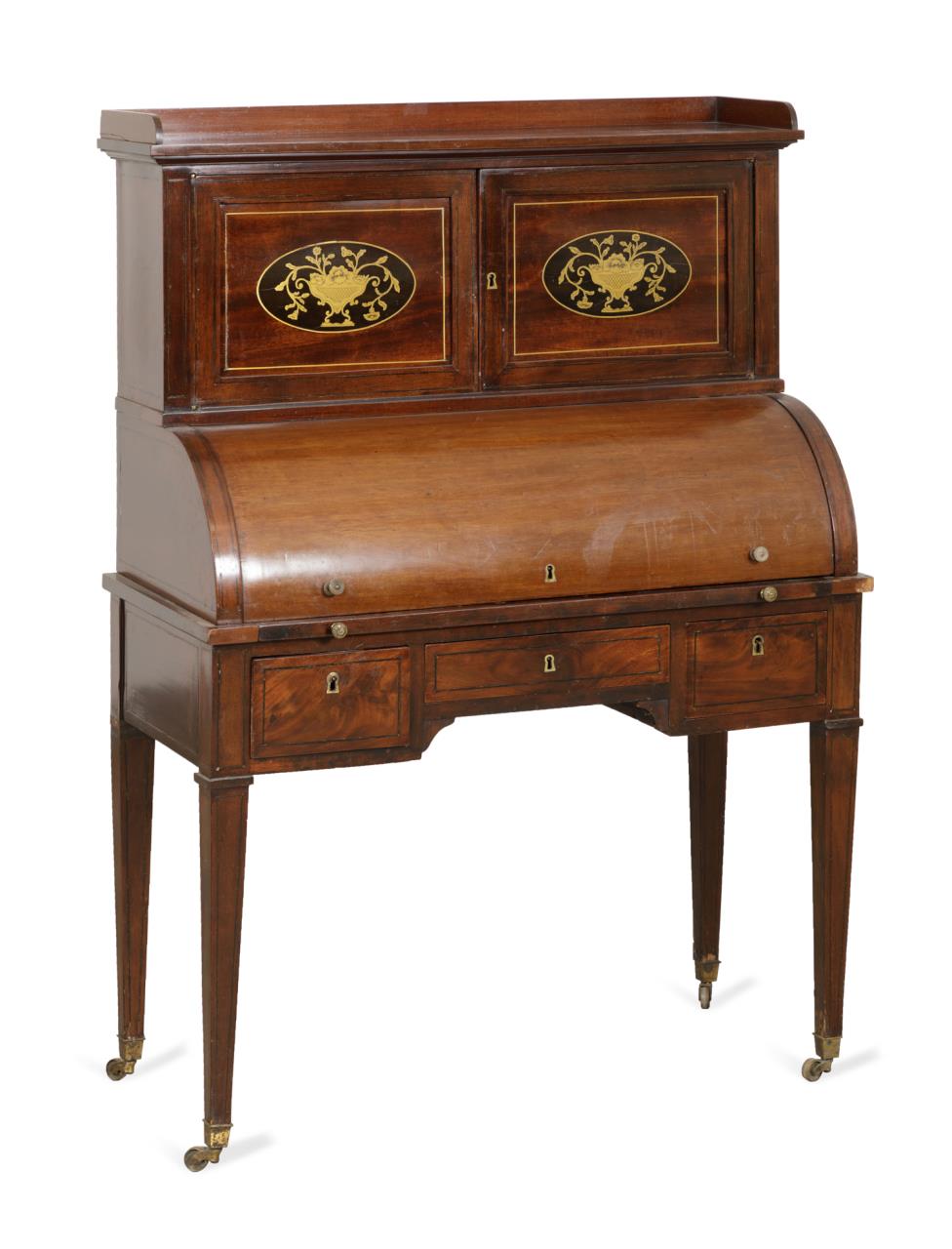 19TH C. REGENCY STYLE MAHOGANY