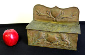 19TH. C. REPOUSSE BRASS HABSBU