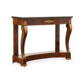19TH C. RESTORATION MAHOGANY C