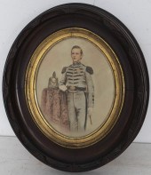19TH C. RESTORED AMBROTYPE CON