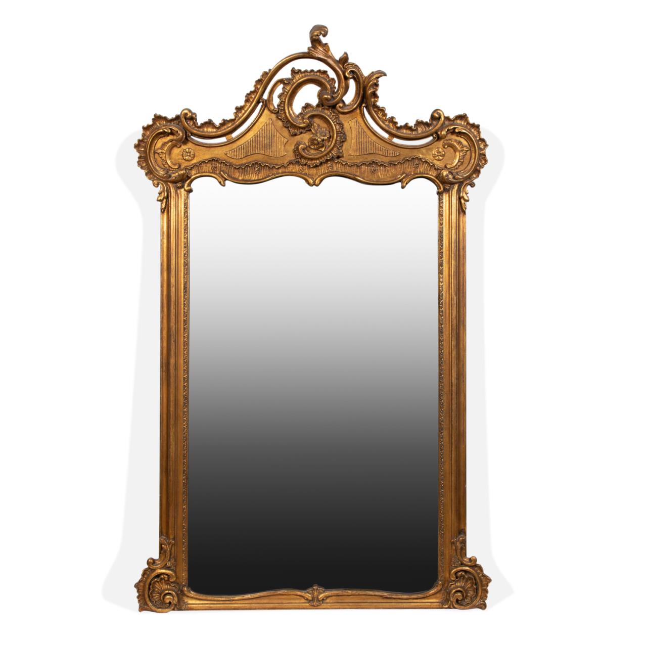 19TH C. ROCOCO REVIVAL GILT