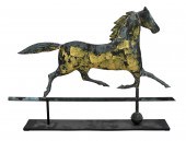 19TH C. RUNNING HORSE WEATHERV