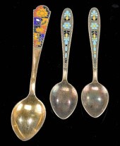 19TH C. RUSSIAN SILVER & GILT