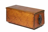 19TH C. SAILOR'S CHEST Six-Pla