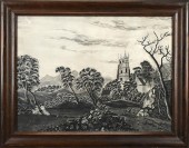 19TH C. SANDPAPER, CASTLES AND