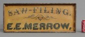 19th c. ''Saw-Filing E.E. Merr