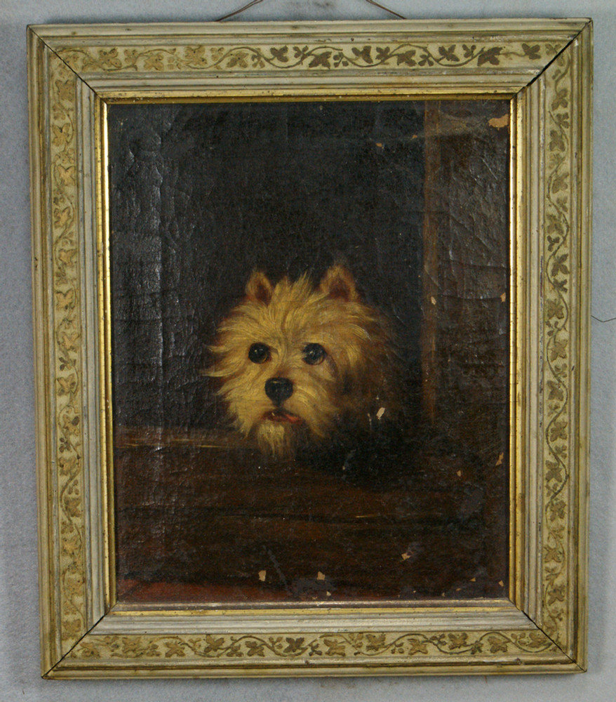 19th c school, o/canvas, portrait