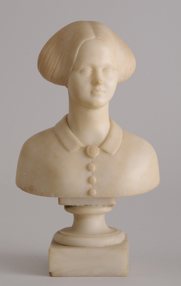 19TH C. SCHOOL: PORTRAIT BUST OF