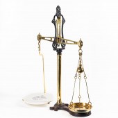 19TH C. SCOTTISH BRASS & IRON