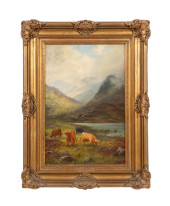 19TH C SCOTTISH HIGHLANDS LAND