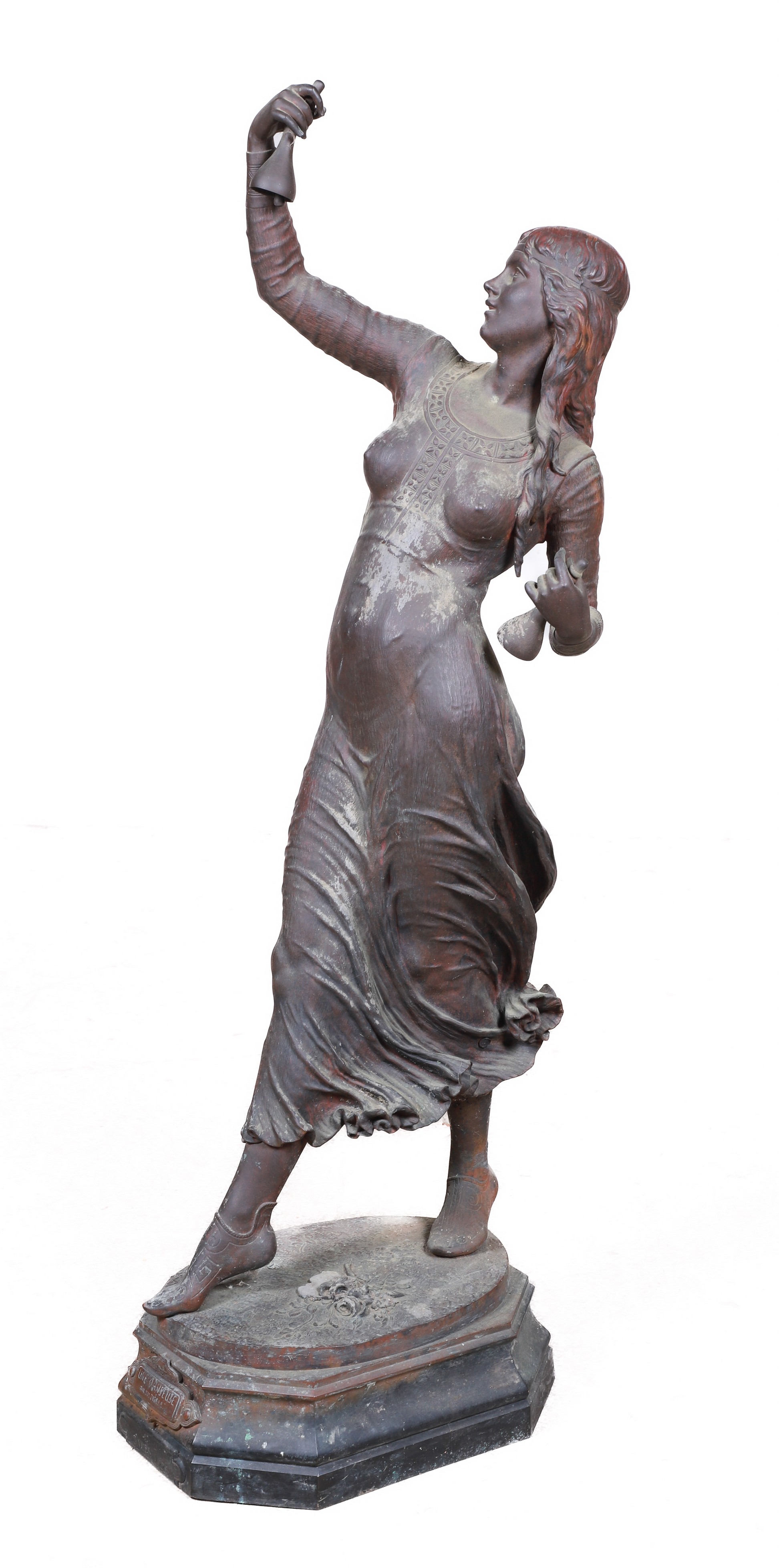 19th c Sculpture "Une Danseuse au