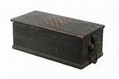 19TH C. SEAMAN'S CHEST WITH GA