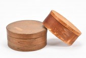 19TH C. SHAKER FINGER BOX WITH