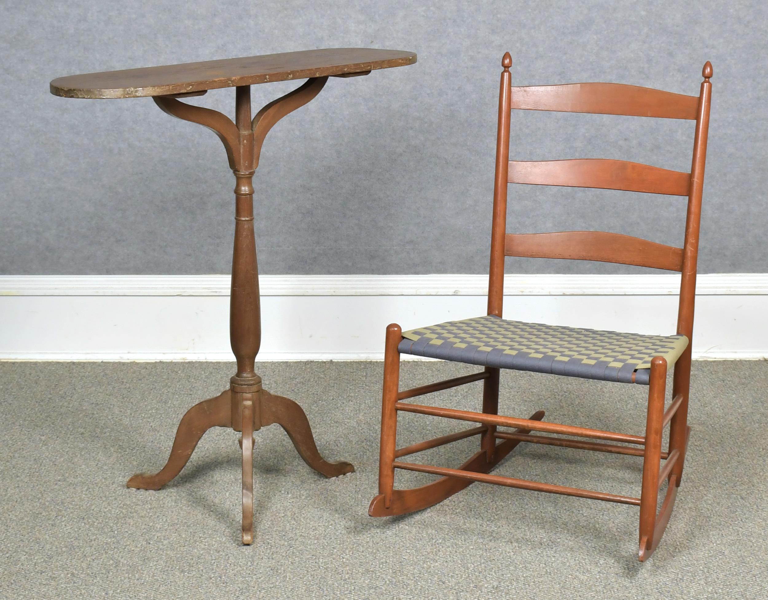19TH C. SHAKER STYLE IRONING