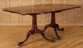 19TH C. SHERATON STYLE MAHOGAN