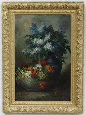 19TH C. SIGNED O/C STILLIFE PA