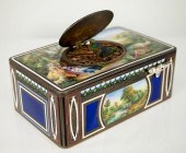 19TH C SINGING BIRD BOXA late