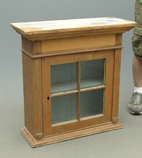 19th c. single door hanging