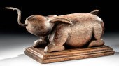 19TH C. SOUTHEAST ASIAN WOOD &