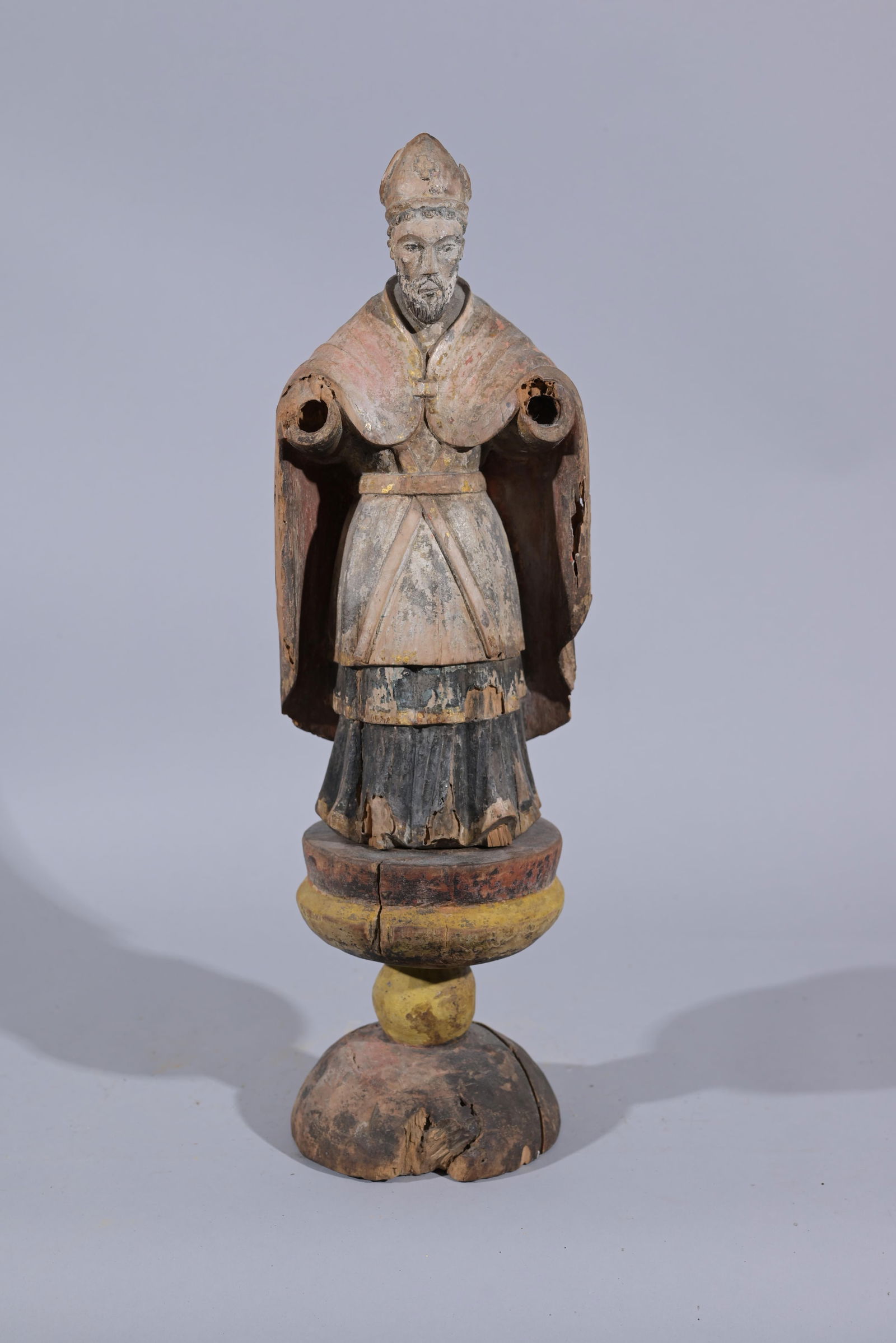 19TH C. SPANISH CARVED