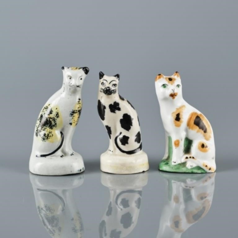 19TH C. STAFFORDSHIRE POTTERY