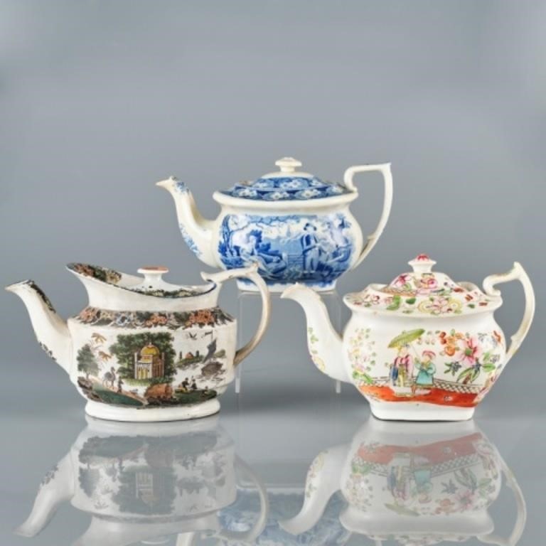 19TH C. STAFFORDSHIRE POTTERY