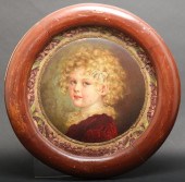 19TH C. STIPPLE PORTRAIT OF CH