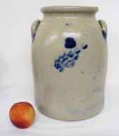 19TH C. STONEWARE JAR ATTRIB S